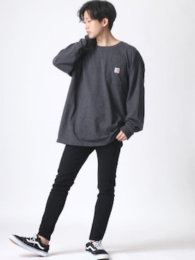 Lazarさん(メンズ・177cm)の春コーディネート