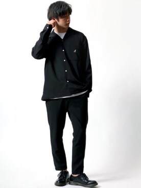 Lazarさん(メンズ・177cm)の春コーディネート