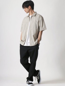 Lazarさん（メンズ・177cm）の春コーディネート