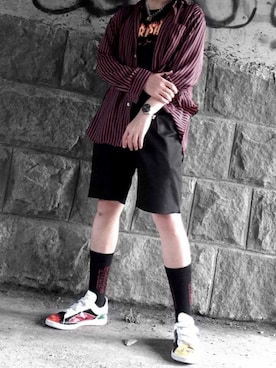 み ず きさん（メンズ・171cm）の夏コーディネート