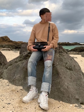 み ず きさん（メンズ・171cm）の冬コーディネート