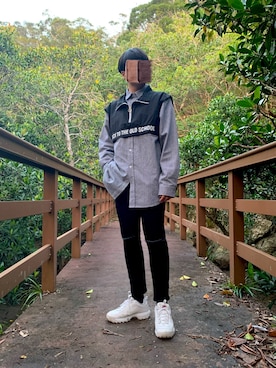 み ず きさん（メンズ・171cm）の冬コーディネート