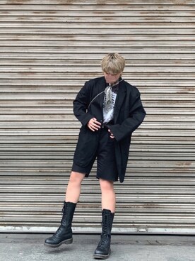 み ず きさん（メンズ・171cm）の秋コーディネート