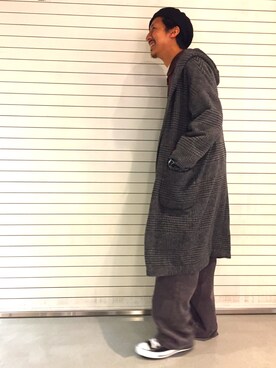 「tk.TAKEO KIKUCHI（ティーケータケオキクチ）のアイテム（その他アウター）」を使った、tk.TAKEO KIKUCHIなんばマルイ店さん（メンズ・178cm）の秋コーディネート
