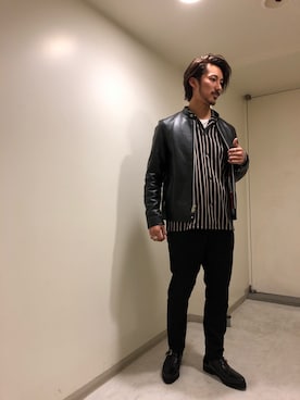 tk.TAKEO KIKUCHIなんばマルイ店さん（メンズ・178cm）の冬コーディネート