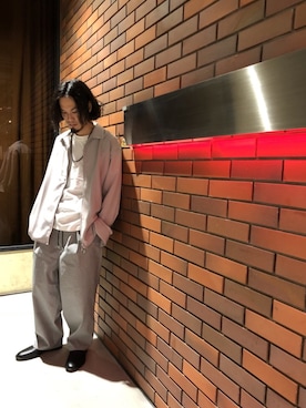 tk.TAKEO KIKUCHIなんばマルイ店さん(メンズ・178cm)の春コーディネート