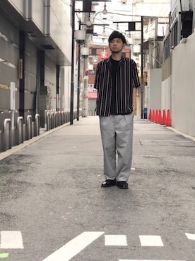 tk.TAKEO KIKUCHIなんばマルイ店さん（メンズ・178cm）の春コーディネート