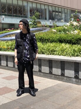 tk.TAKEO KIKUCHIなんばマルイ店さん（メンズ・178cm）の夏コーディネート