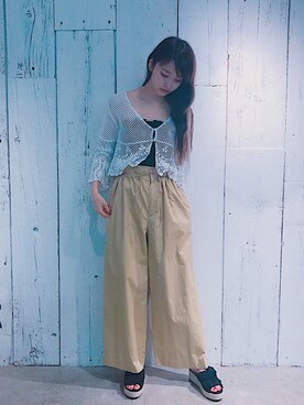 優津季さん（レディース・165cm）の夏コーディネート