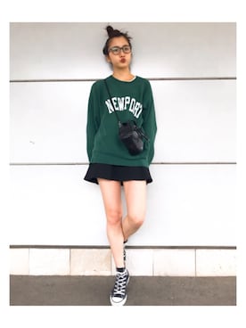 優津季さん（レディース・165cm）の春コーディネート