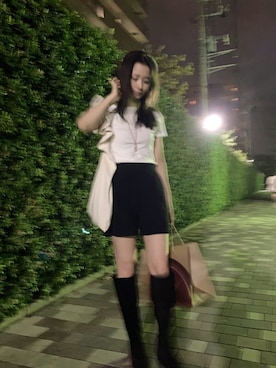 「RECTO.（レクト）のアイテム」を使った、優津季さん（レディース・165cm）の秋コーディネート