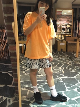 「billie eilish」｜C.さん（レディース・155cm）の夏コーディネート