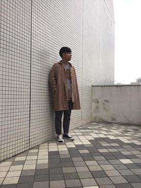 なかまさん（メンズ・175cm）の春コーディネート