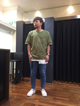 なかまさん（メンズ・175cm）の夏コーディネート