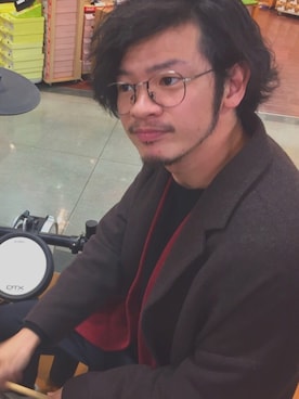 「ドラム」｜野生のあっきーな♂（看護師）さん（メンズ・175cm）の春コーディネート