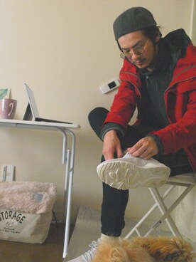 「アイテム（その他トップス）」を使った、野生のあっきーな♂（看護師）さん（メンズ・175cm・30代）の冬コーディネート