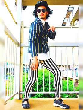 野生のあっきーな♂(看護師)さん(メンズ・175cm)の春コーディネート