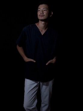 「アイテム（その他トップス）」を使った、野生のあっきーな♂（看護師）さん（メンズ・175cm・30代）の秋コーディネート