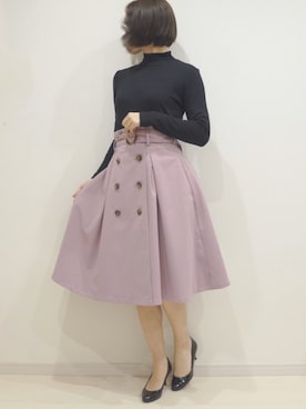 かおりさん（レディース・160cm）の秋コーディネート