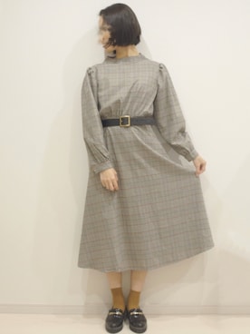 かおりさん(レディース・160cm)の冬コーディネート