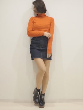 かおりさん(レディース・160cm)の冬コーディネート