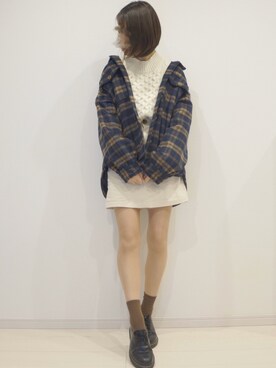 かおりさん(レディース・160cm)の冬コーディネート
