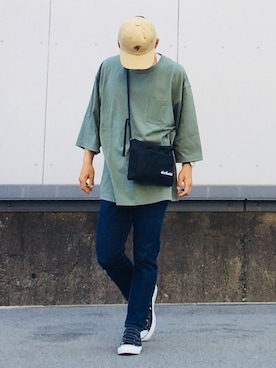 Snさん（メンズ・172cm）の夏コーディネート