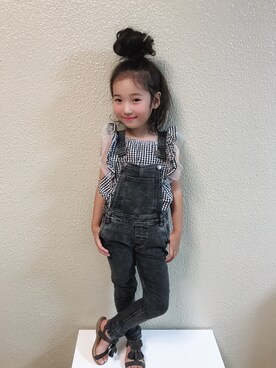 cha☆chaさん（キッズ・110cm）の夏コーディネート