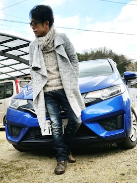 masashiさん（メンズ・157cm）の冬コーディネート