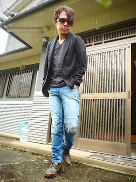 masashiさん（メンズ・157cm）の春コーディネート