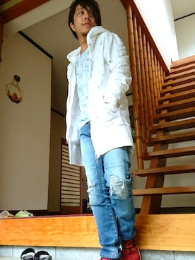 masashiさん（メンズ・157cm）の春コーディネート