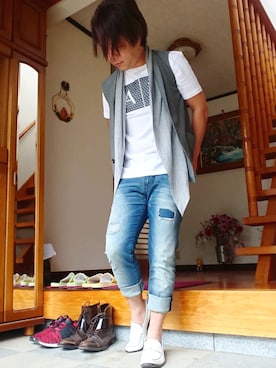 masashiさん（メンズ・157cm）の夏コーディネート