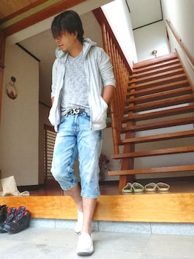 masashiさん（メンズ・157cm）の夏コーディネート