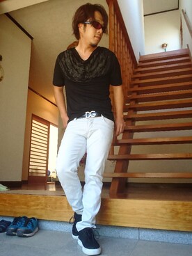 masashiさん（メンズ・157cm）の夏コーディネート