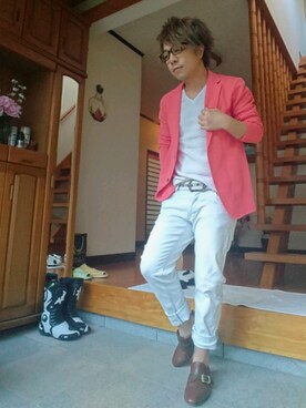 masashiさん（メンズ・157cm）の春コーディネート