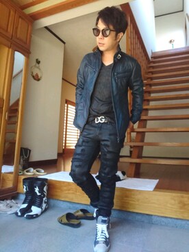 masashiさん（メンズ・157cm）の秋コーディネート