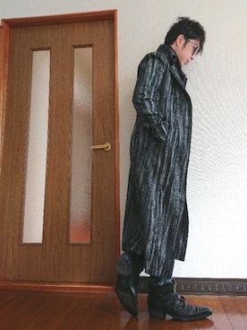 「TORNADO MART（トルネードマート）のアイテム（その他アウター）」を使った、masashiさん（メンズ・157cm）の冬コーディネート