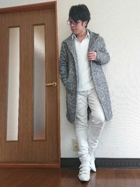 masashiさん（メンズ・157cm）の冬コーディネート