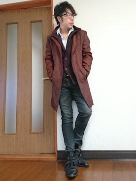 masashiさん(メンズ・157cm)の冬コーディネート