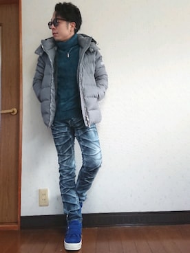 masashiさん（メンズ・157cm）の冬コーディネート