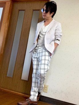 masashiさん（メンズ・157cm）の春コーディネート