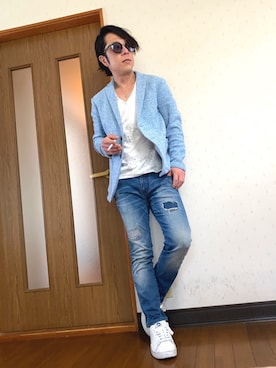 masashiさん（メンズ・157cm）の春コーディネート
