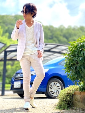 masashiさん（メンズ・157cm）の夏コーディネート