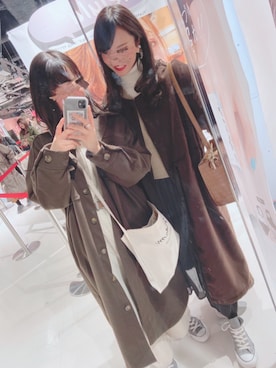 ___hina*さん（レディース・162cm）の冬コーディネート