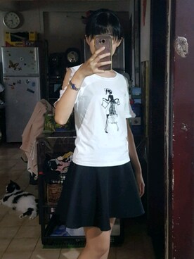 「FEVER（フィーバー）のアイテム」を使った、Miyaさん（レディース・160cm）の秋コーディネート