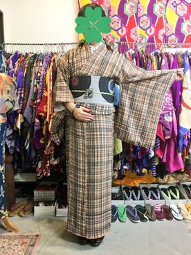 「撫松庵（ブショウアン）のアイテム」を使った、azusaさん（レディース・158cm）の春コーディネート