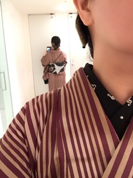 「撫松庵（ブショウアン）のアイテム」を使った、azusaさん（レディース・158cm）の春コーディネート