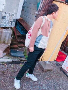 神  直也さん（メンズ・170cm）の秋コーディネート