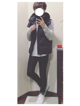 S.さんの「WHEIR　SKINNY JEANS」を使ったコーディネート