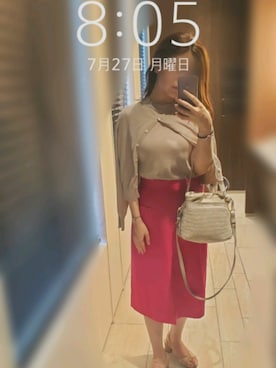 mokoさん（レディース・157cm）の夏コーディネート